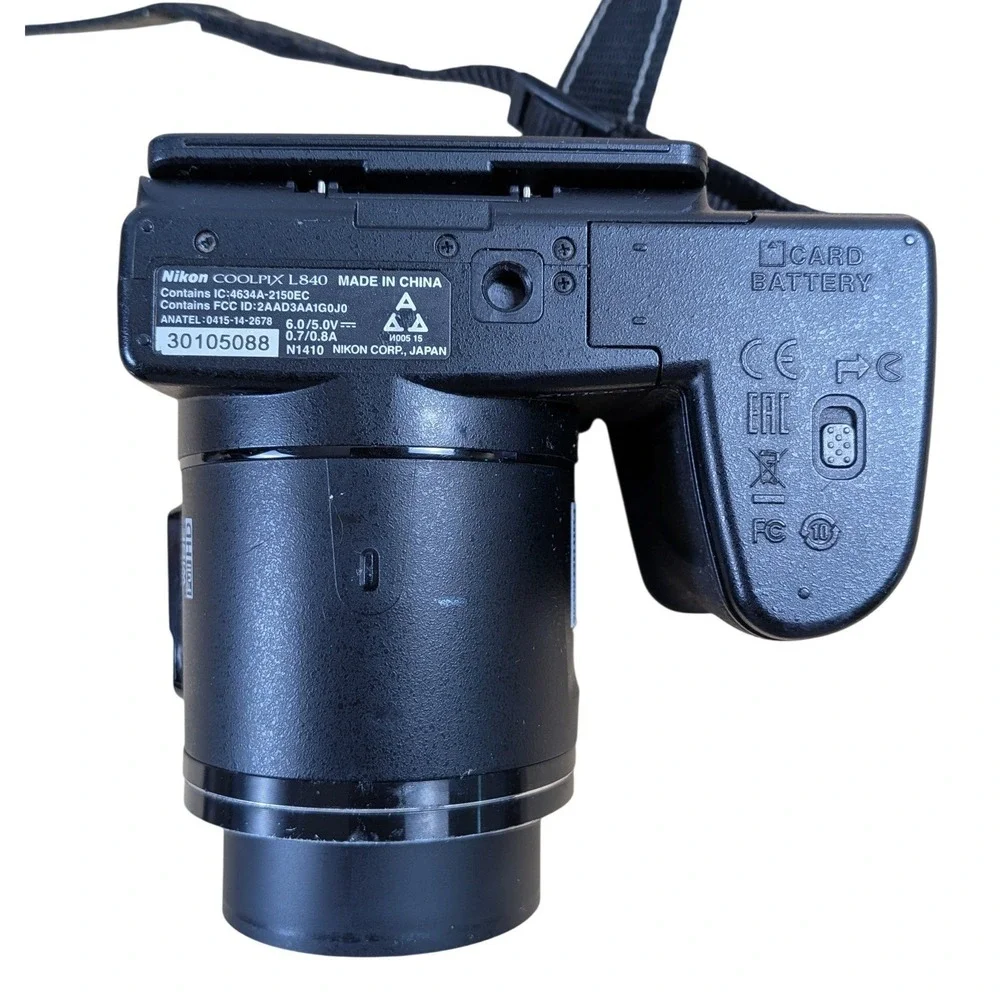 Nikon Coolpix L840 16mp Compact Camera with Pop-Up Flash